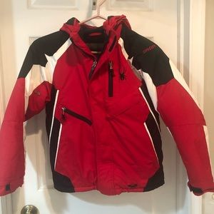 Spyder boys jacket. Like new. Size 12. Fits on the smaller side.